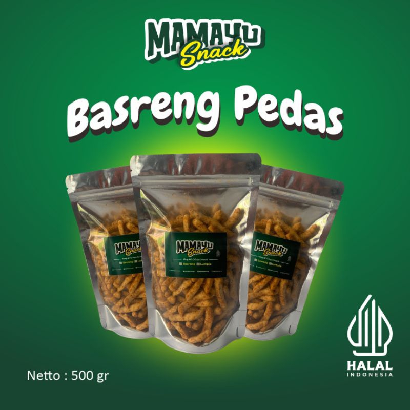 

Basreng Pedas 500gr