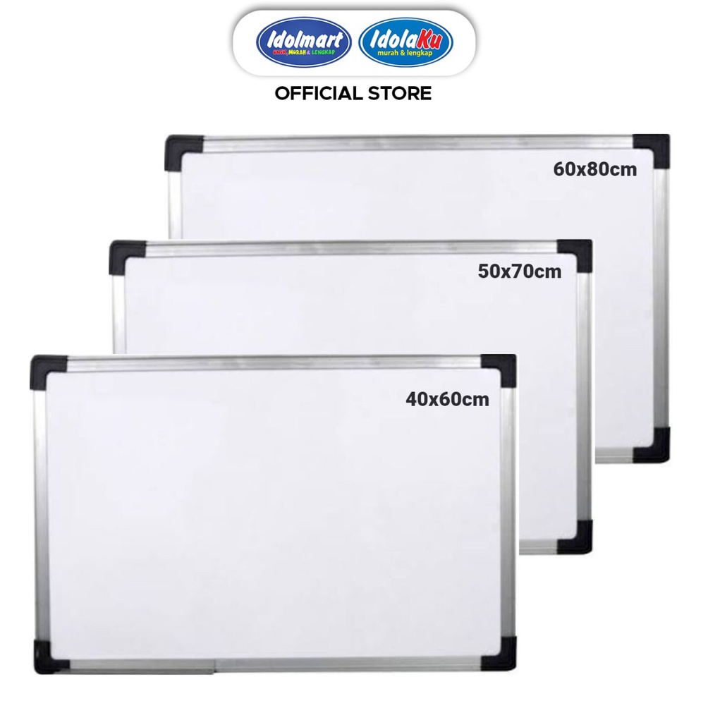 

KODE K63Z IDOLAKU Whiteboard Papan Tulis Putih Ukuran 4x8 Murah