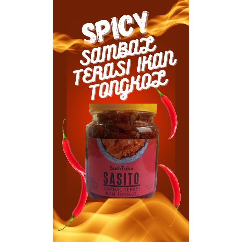 

SAMBEL TERASI IKAN TONGKOL SUDITUKU - 150gram