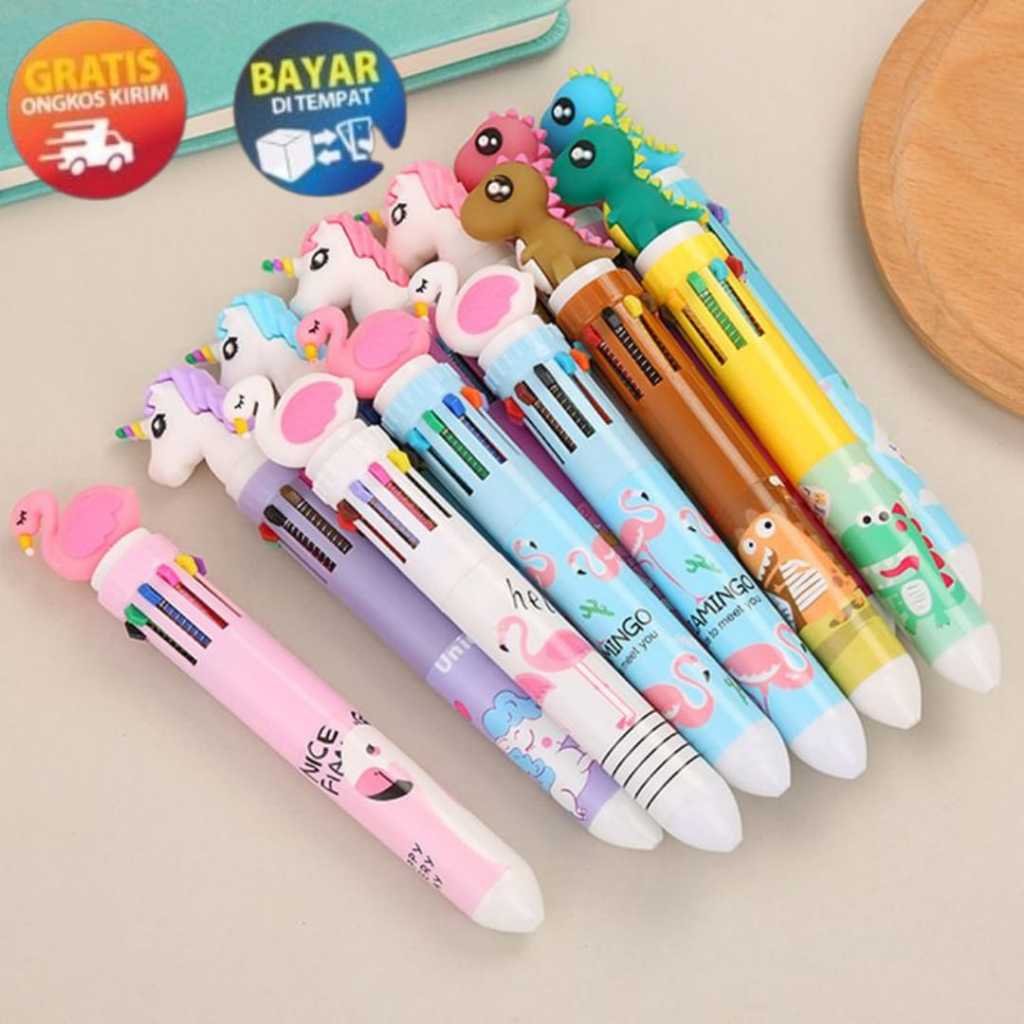 

MIKADO - KP159 BULPEN 10 WARNA BERMOTIF LUCU PULPEN LUCU PULPEN ANAK ANAK PULPEN MURAH