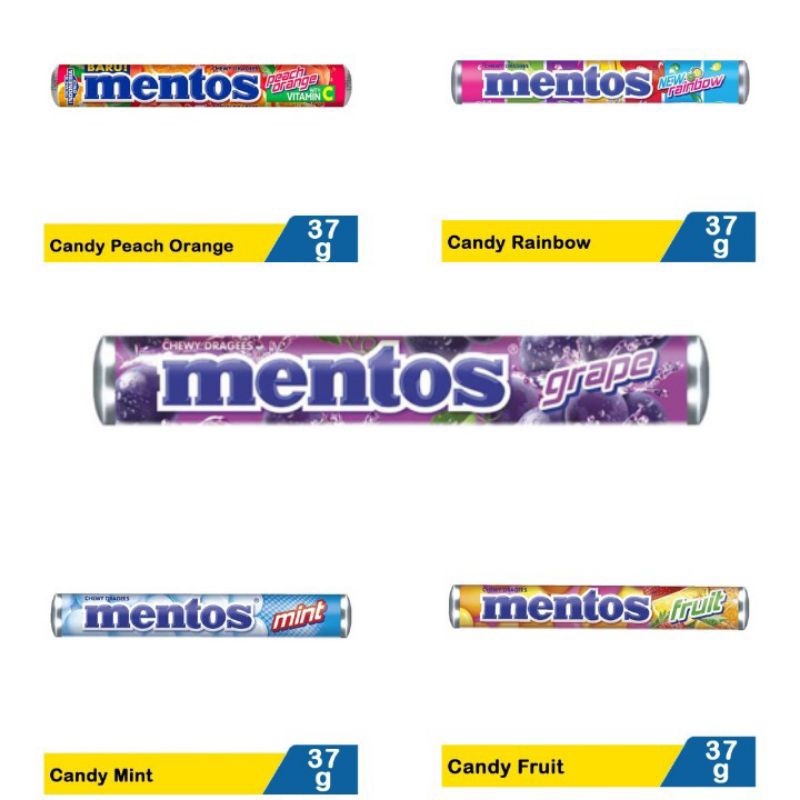 

MENTOS Candy All Variant 37g