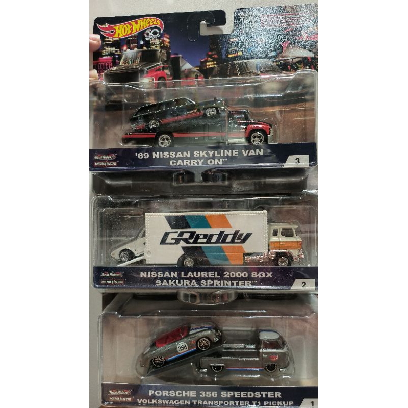 Hot wheels Team Transport SET (3pcs)