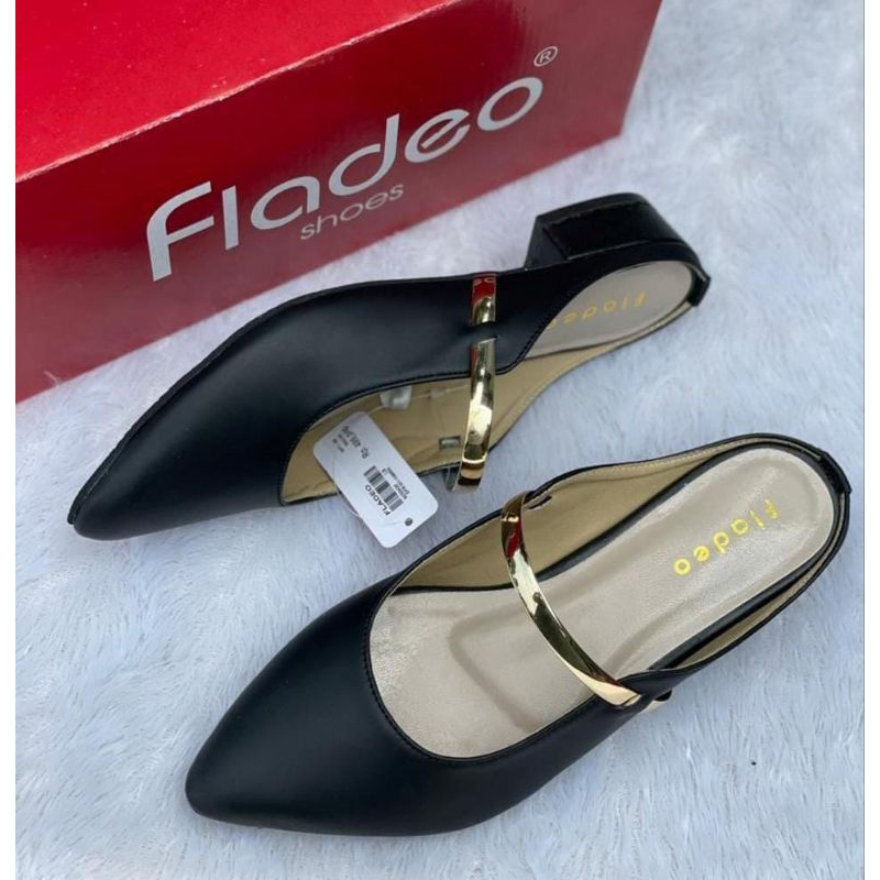 Flat shoes fladeo heels 3 cm B02