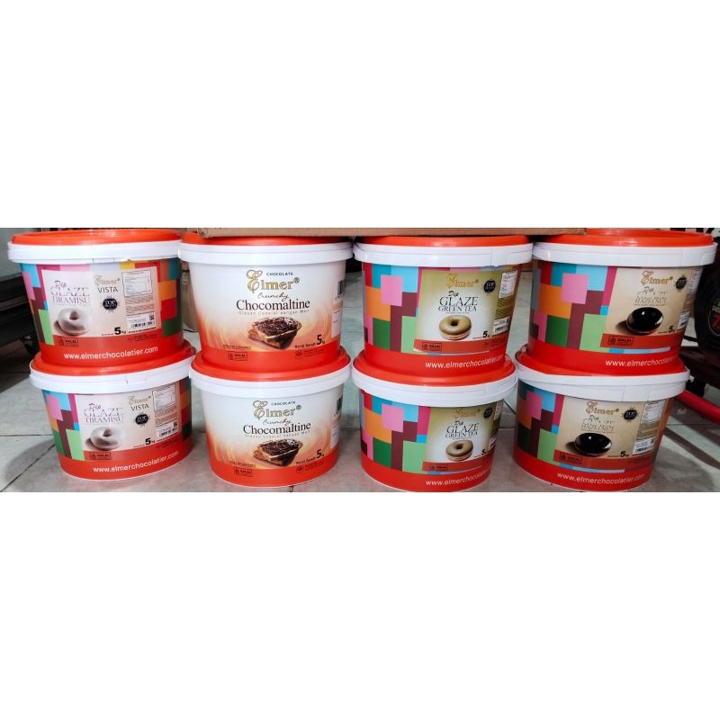 

Elmer Glaze Chocomaltine / Tiramisu / Hazelnut / Greentea 5kg