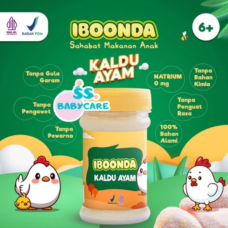 

IBOONDA By Bumbu Bunda Elia Kaldu Ayam Non MSG - Kaldu Bubuk MPASI