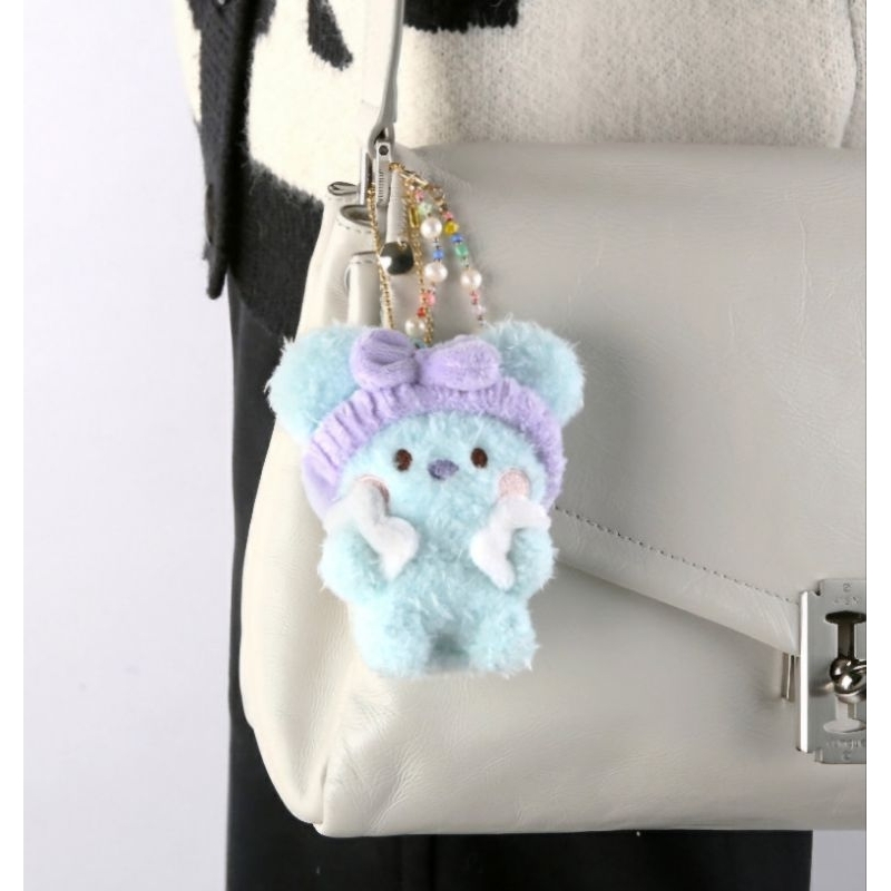 BT21 Bath Time Doll Keyring Official Ready