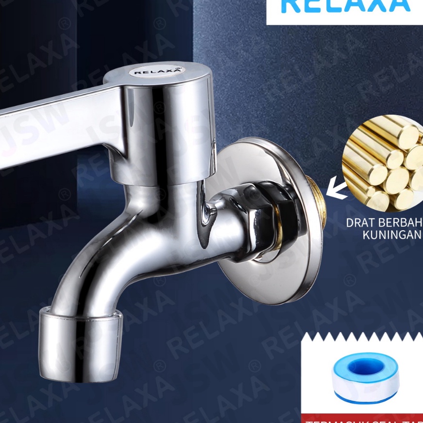 Langka Kran Air Bak Mandi Kran Bathroom Chrome Untuk Kamar Mandi Wastafel Bahan Tinggi  Kran Shower 