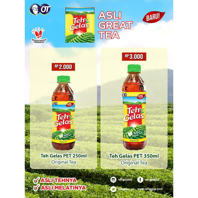 

Teh Gelas Pet Botol