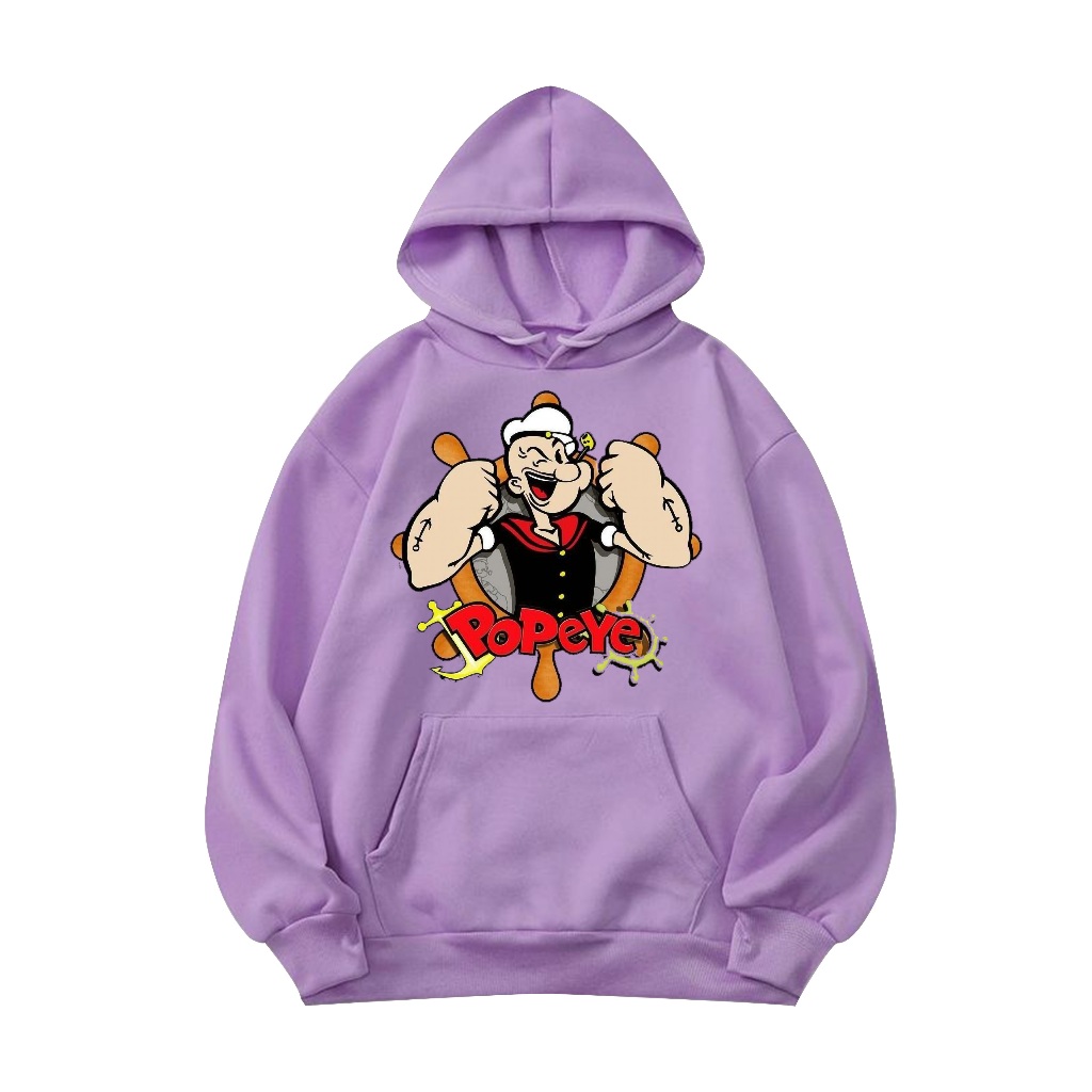HOODIE SWEATER POPEYE ANAK ANAK LAKI LAKI PEREMPUAN