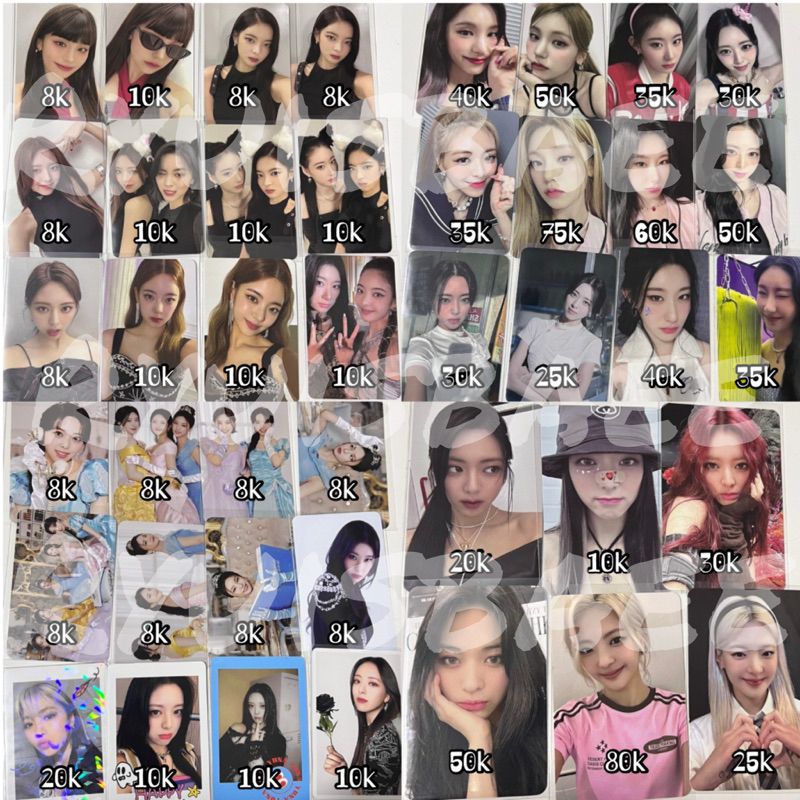 [CLEARANCE SALE] Official Photocard / PC ITZY KILL MY DOUBT KMD CHESHIRE CHECKMATE