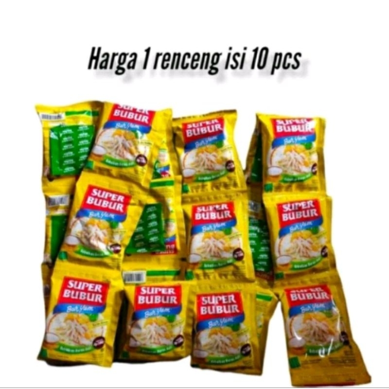 

SUPER BUBUR RENTENG ISI 10 PCS