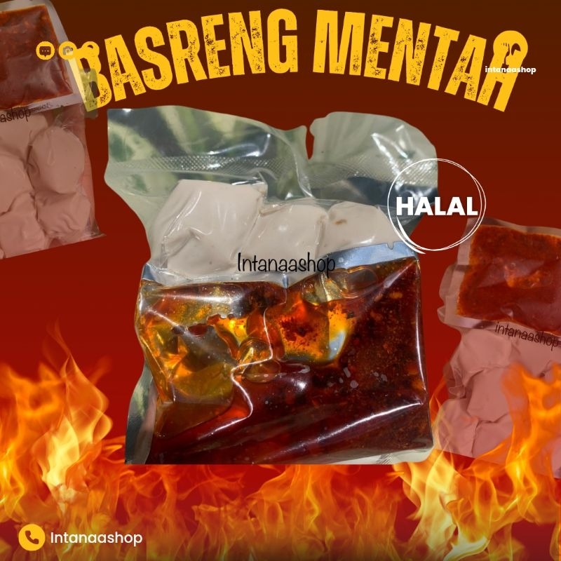 

Basreng Mentah Isi 7 pcs Free Chili Oil basreng viral bumbu cikruh