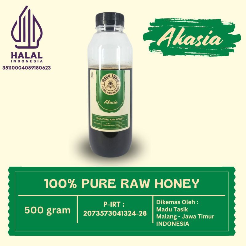 

Madu Akasia - Pure Raw Honey - Madu Tasik