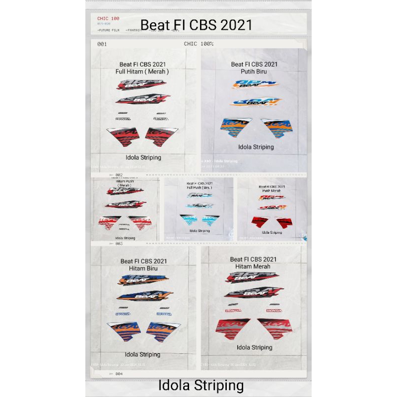 Striping Beat FI CBS 2021