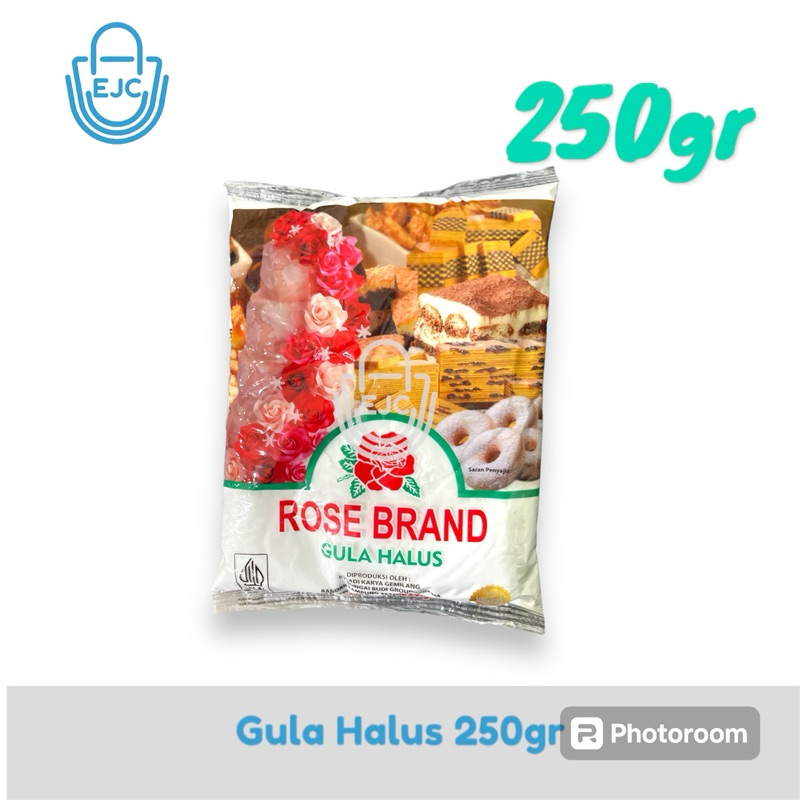 

Gula Halus Rose Brand Gula Tepung Gula Bubuk 250gr