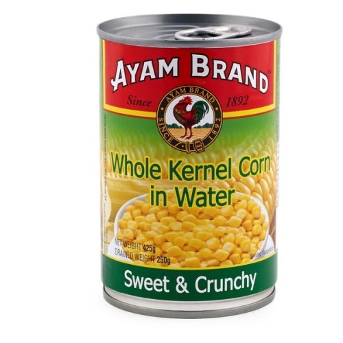 

ayam brand whole kernel corn sweet & crunchy 425gr