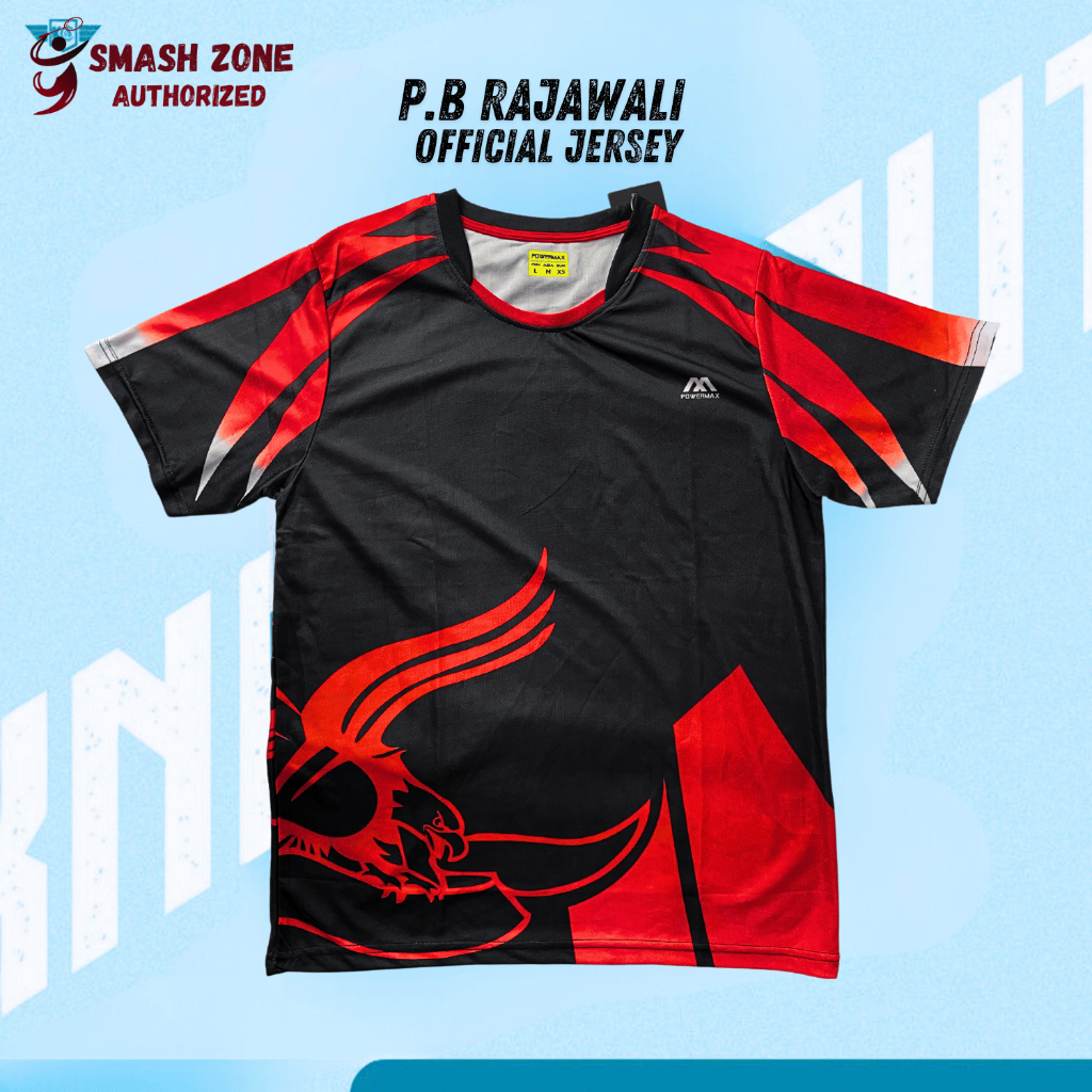 Baju Badminton Dryfit Jersey Bulutangkis POWER MAX Original Digital Printing Kaos olahraga Import