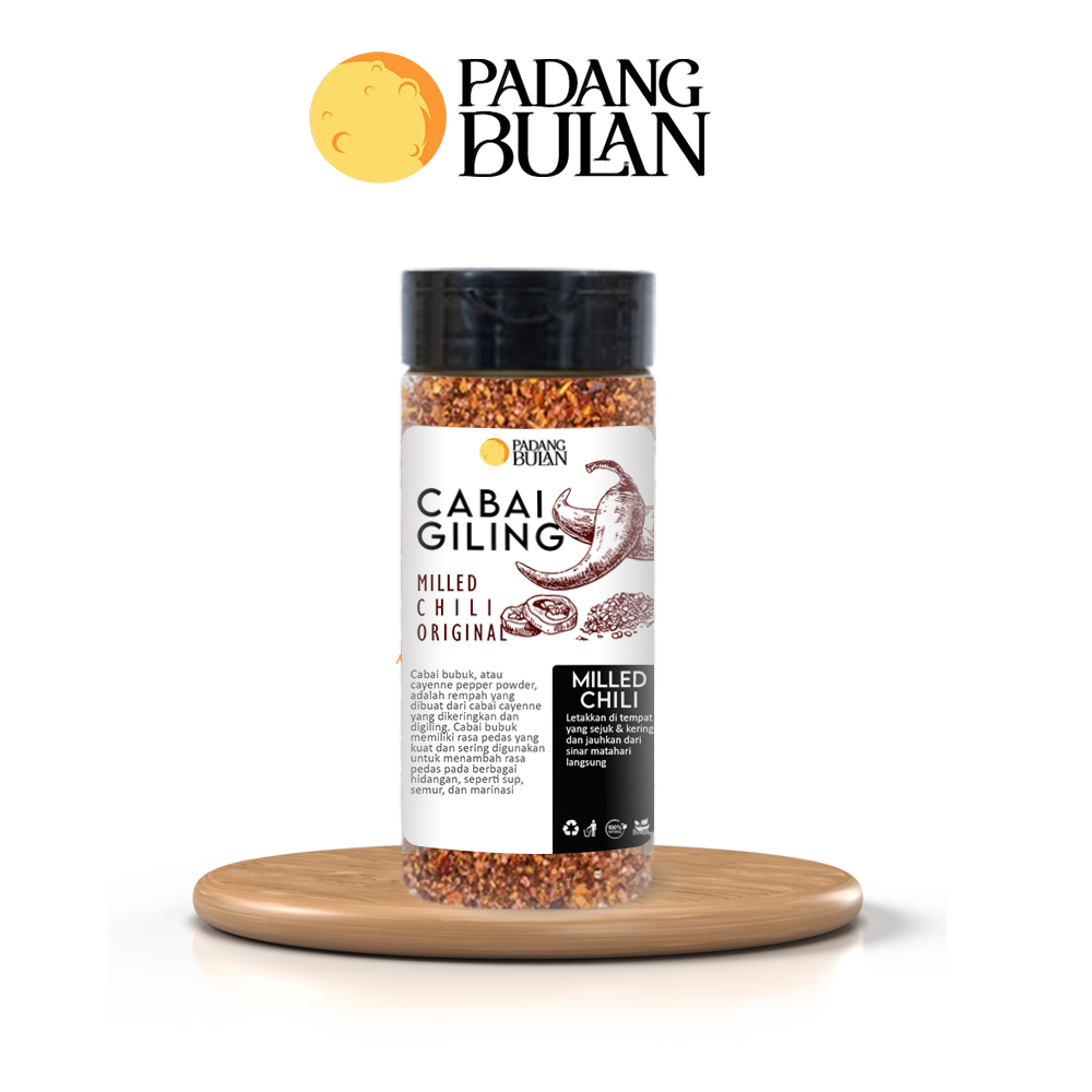 

Cabai Giling Kasar Chilli Flakes 50 Gr Premium - Padangbulan