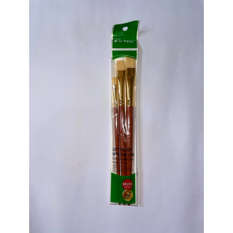 

AQ KUAS VTEC BAHAN NYLON A0295 FLAT