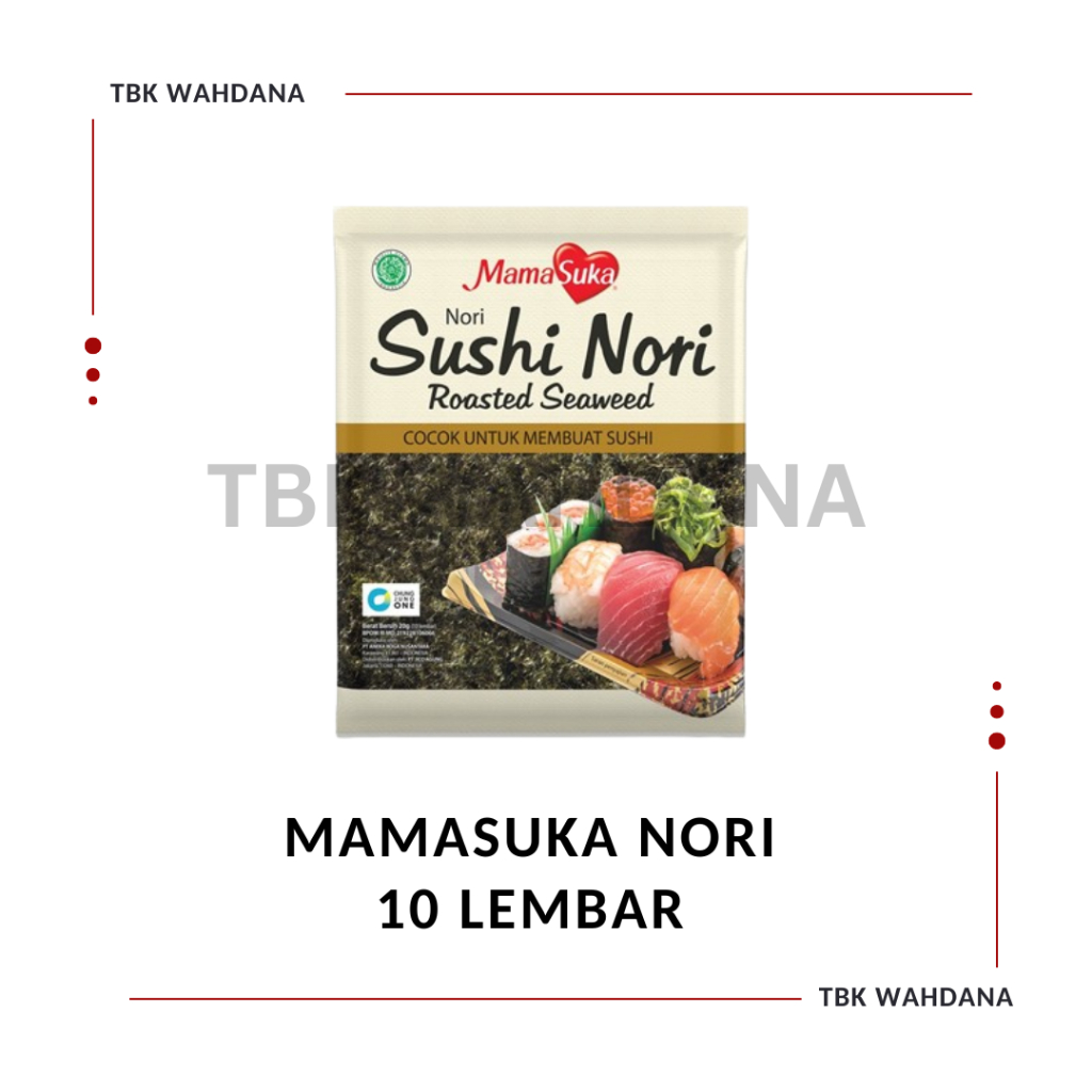 

Mamasuka Sushi Nori 30g