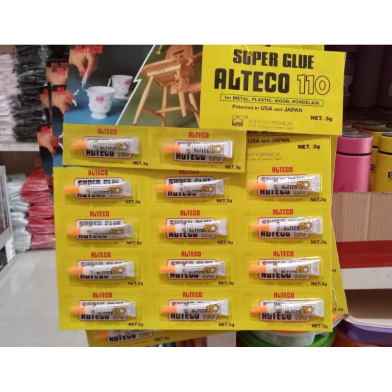 

(1kebet)Super Glue ALTECO 110 3gr
