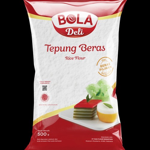 

Tepung Beras Bola Deli Kemasan 500gr