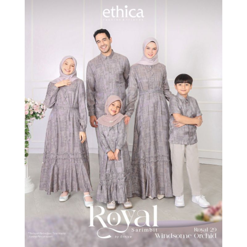 sarimbit keluarga gamis anak by ethica