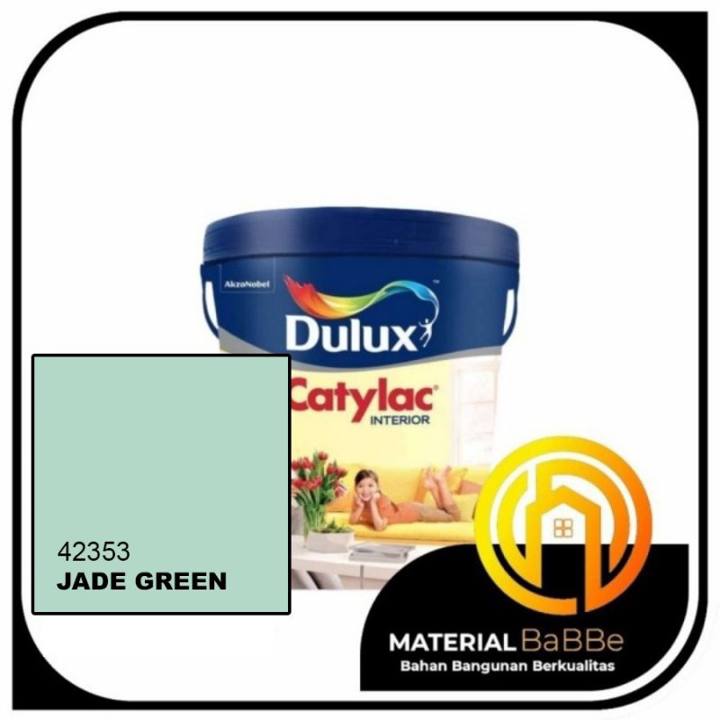 Dulux Catylac Interior Jade Green 42353 5 kg | Cat Dinding Dalam