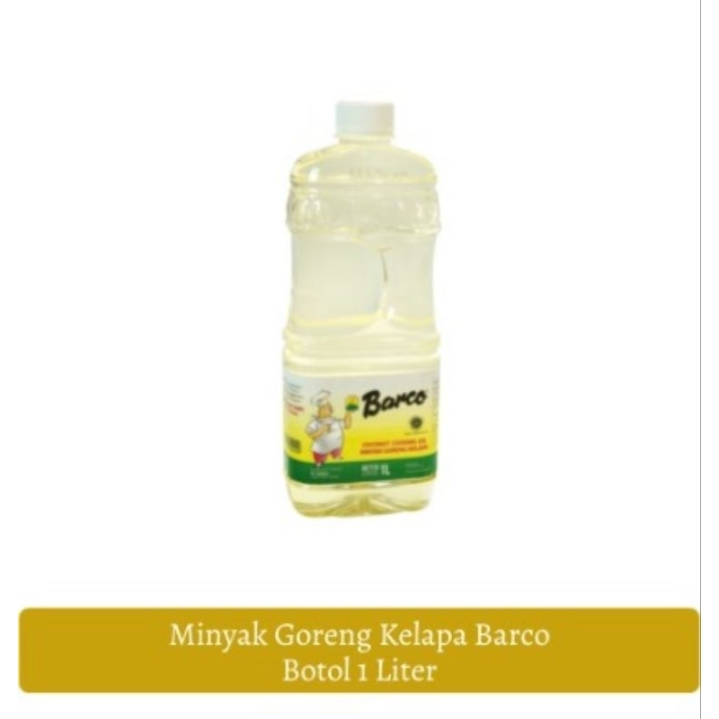 

Barco Minyak Goreng Kelapa Botol 1 Liter