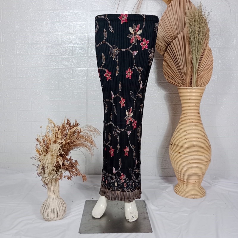 TERLENGKAP ROK PLISKET BATIK / BAWAHAN KEBAYA / ROK KEBAYA / ROK WISUDA / ROK UNTUK ACARA FORMAL RAM