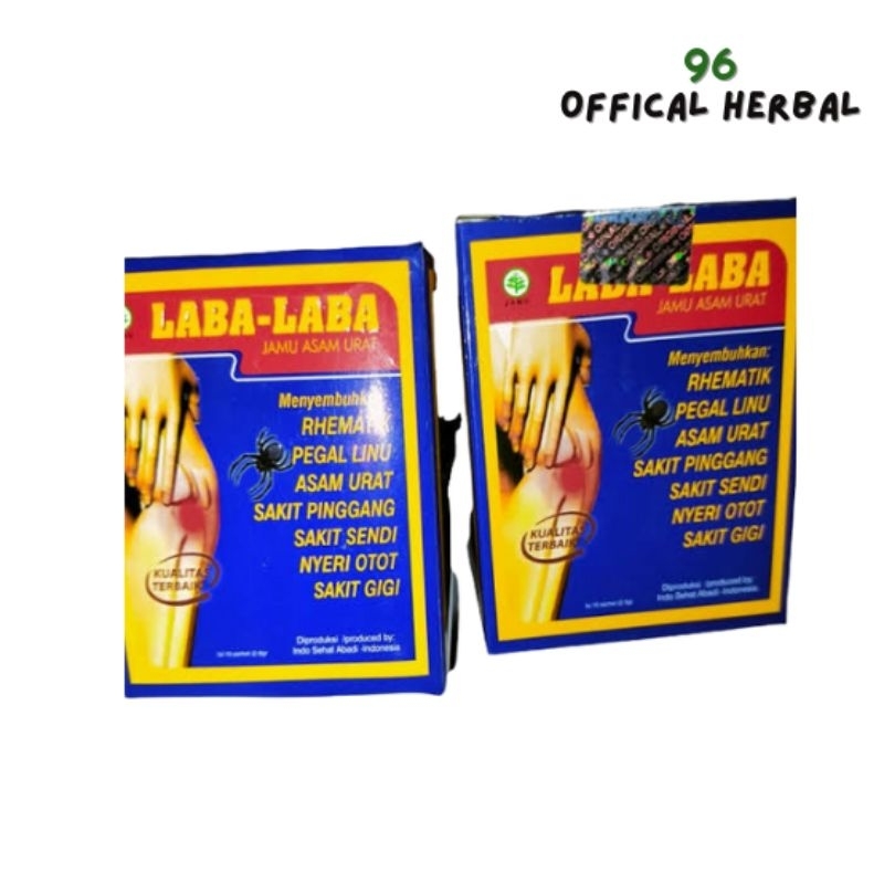 

Jamu Laba Laba Asam Urat isi 10 sachet DIJAMIN ORIGINAL