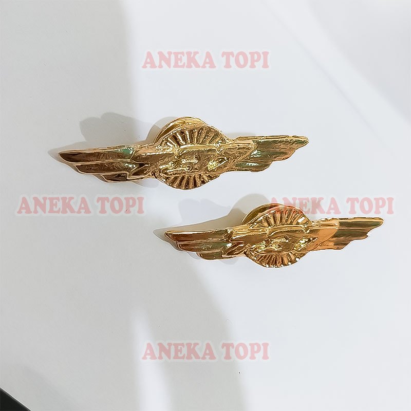 Pin Pesawat Boeing 737 Pin Lapel Pesawat Atribut Pilot Pin Boeing 737 Logam - Aneka Topi
