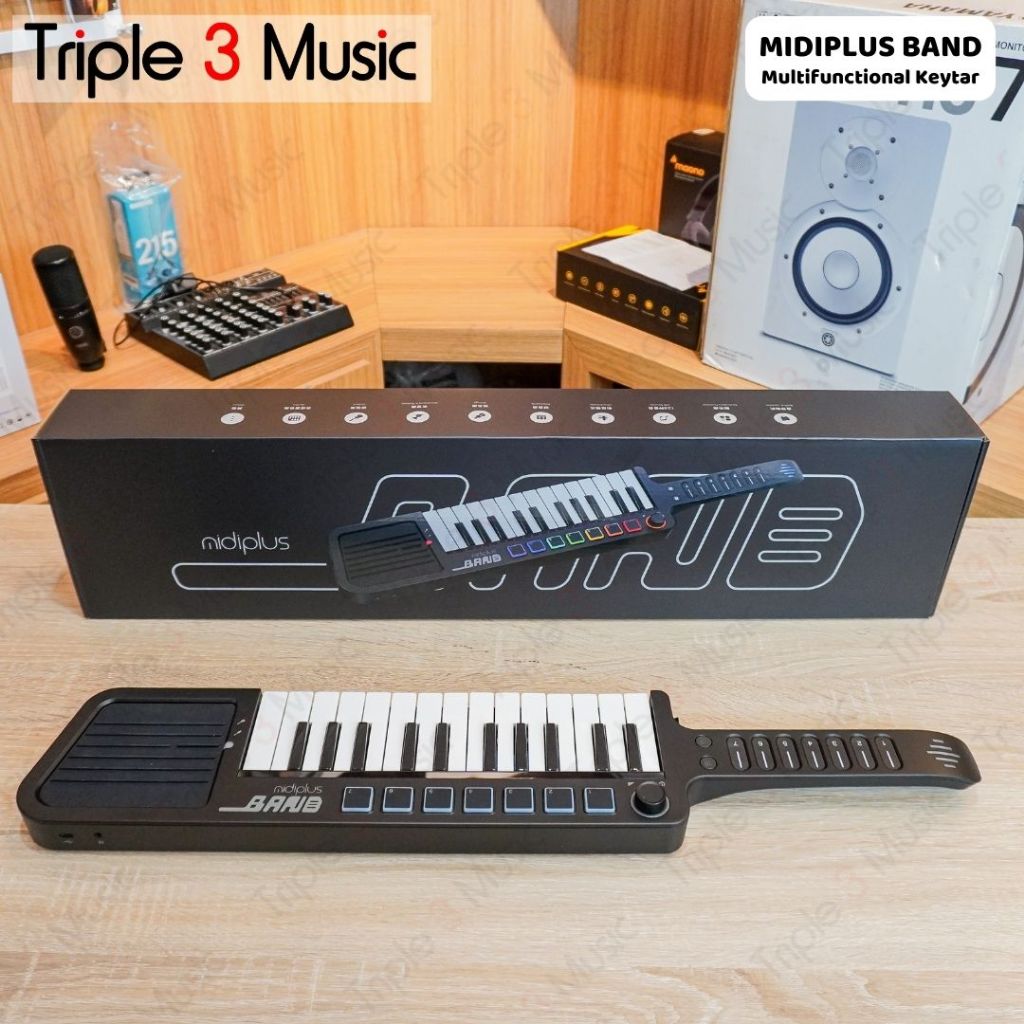 Midiplus BAND Keytar Keyboard gitar multifungsi midi controller