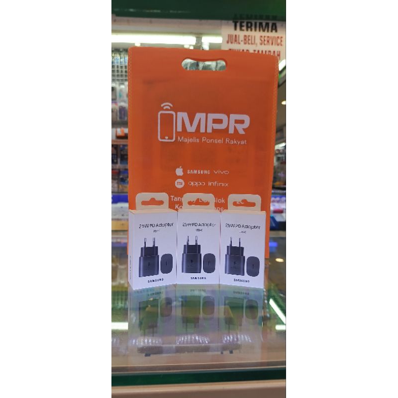 adaptor kepala charger samsung 25w ORIGINAL port USB type C