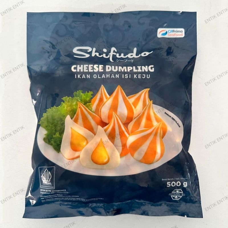 

Cheese Dumpling / Dumpling Keju Shifudo 500gr (Isi ±28 pcs)