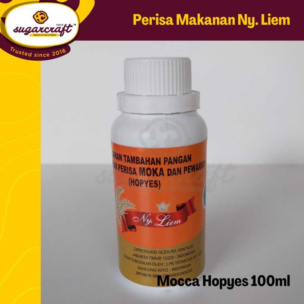 

Perisa/pasta kue Ny. Liem Mocca Hopyes 100ml