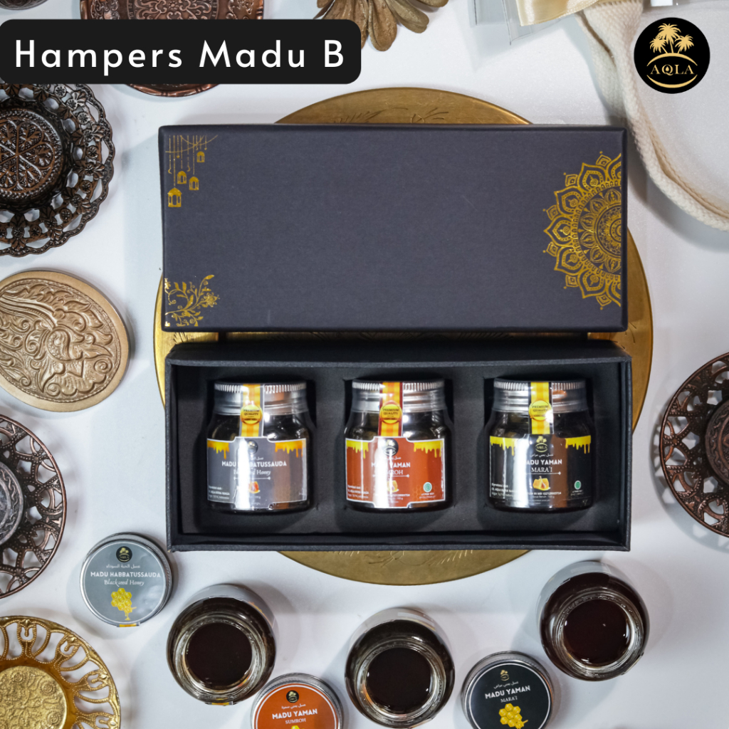 

Hampers Lebaran Madu Yaman dan Madu Mesir Parcel Madu Premium best Quality / Parcel Lebaran dan Idul
