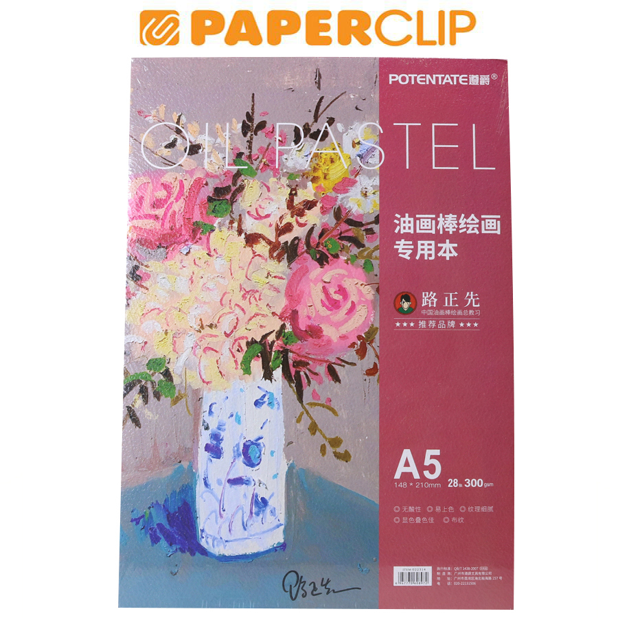 

SKETCH PAD / OIL PASTEL PAD A5 POTENTATE 022314 300GSM 28S