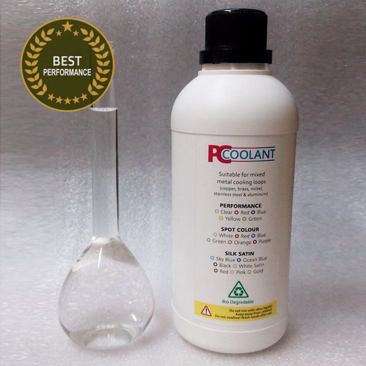 PC AIO & Custom Liquid Watercooling Coolant 1.000 ml CLEAR