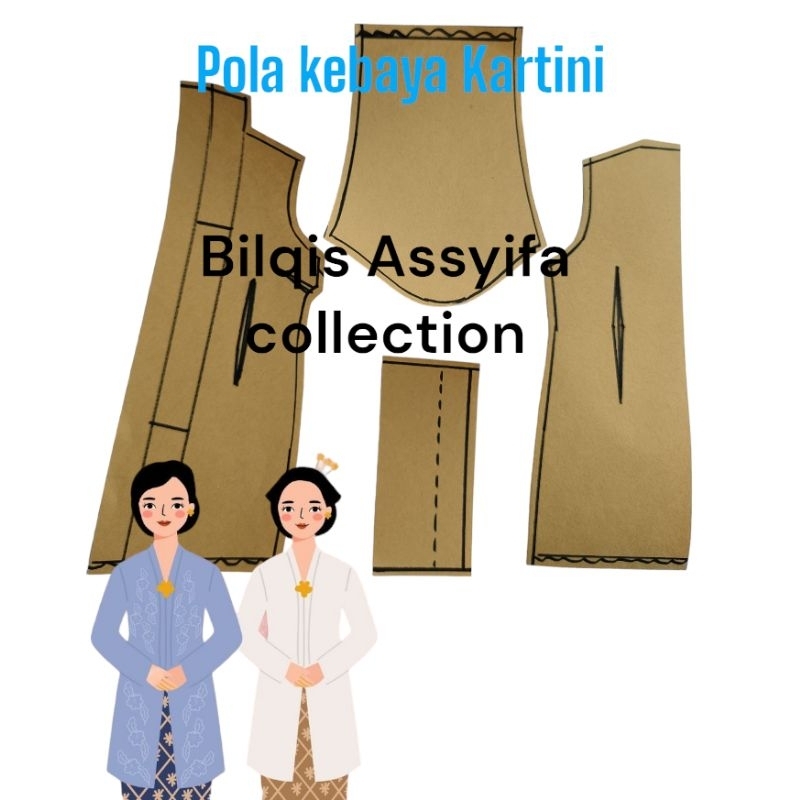 POLA KEBAYA KARTINI