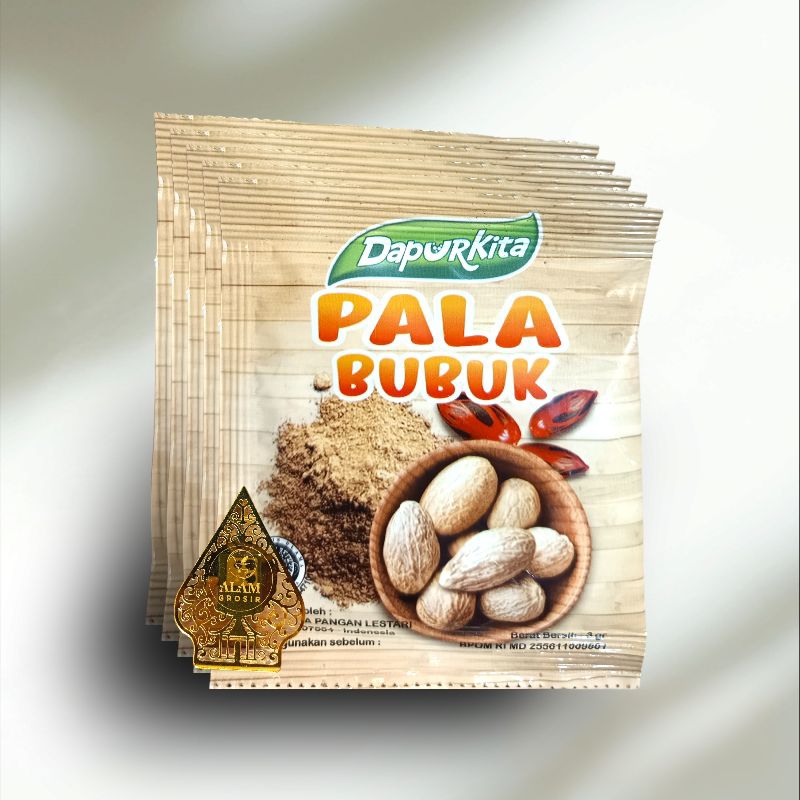 

DapurKita Pala Bubuk 3 gram 1 renceng 12pcs