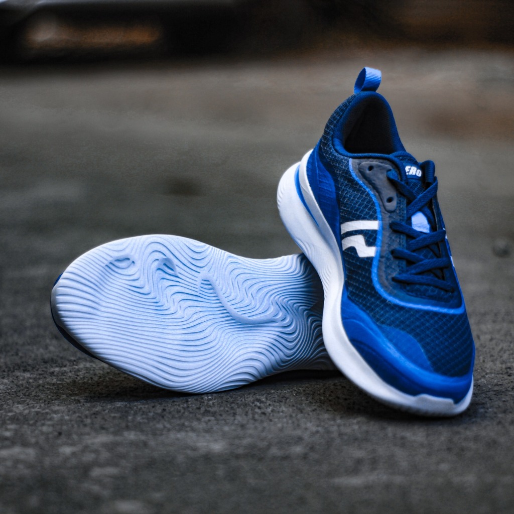 Piero Arc Wave Navy Blue White