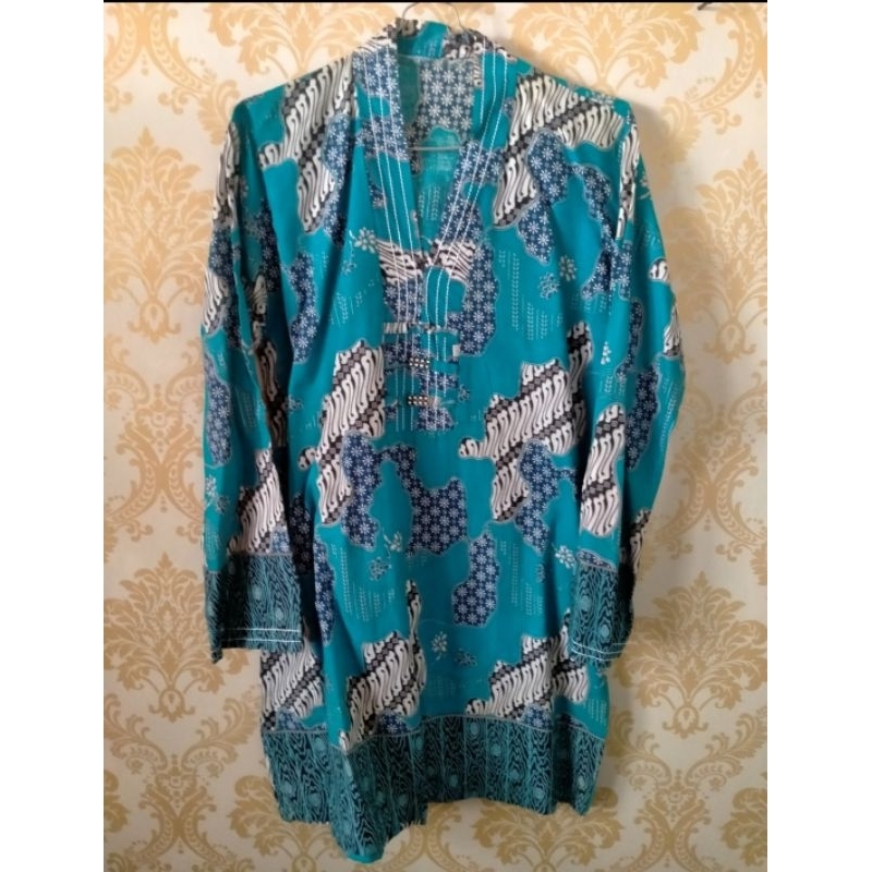 batik tunik preloved