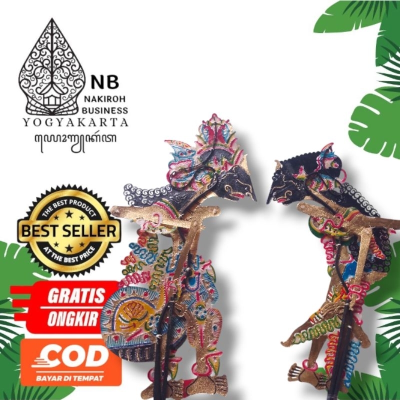 NAKIROHBUSINESS RAMA&SHINTA Wayang Kulit Sapi Asli Rama&Shinta Bahan Kulit Sapi