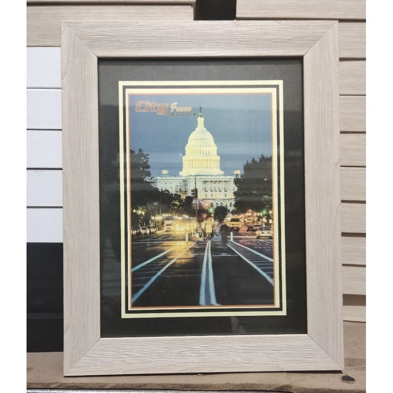 Bingkai/frame fhoto A3 uk.30x40cm (17R) + CETAK FOTO