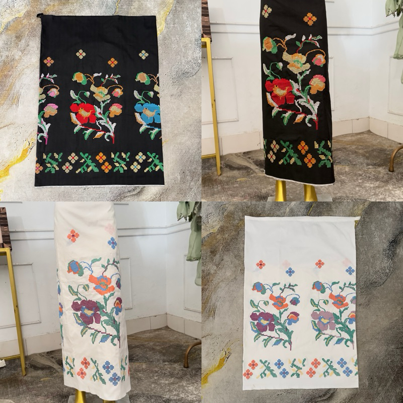 Sarung Lagosi Sutera Bordir/ Sutra Lagosi /Sarung Bordir / Sarung Sutra Sengkang/Sarung Serut  /  Sa