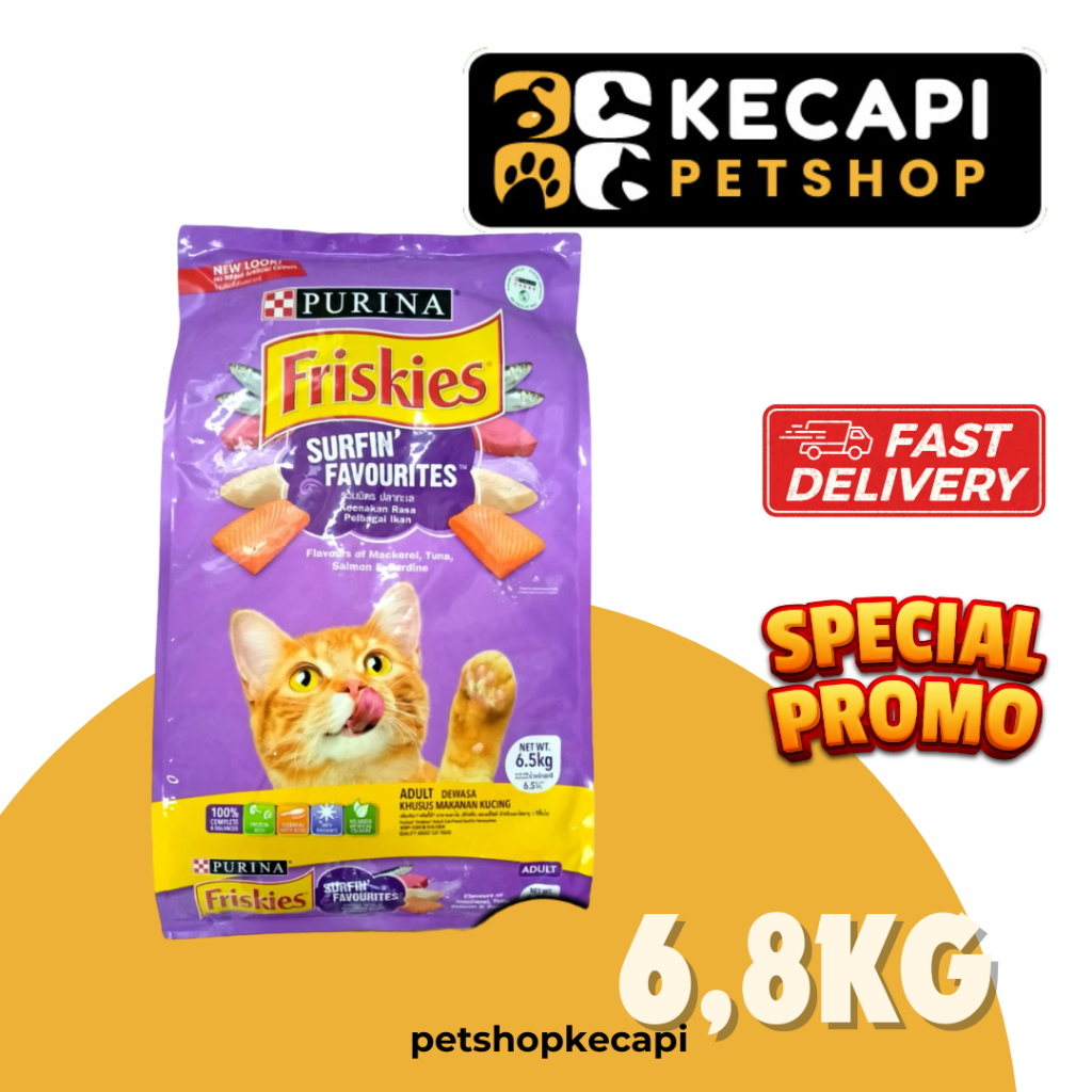 FRISKIES SURFIN FAVOURITES 7kg