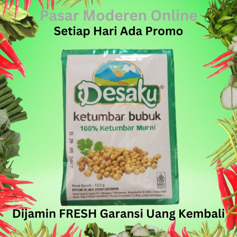 

KETUMBAR BUBUK DESAKU/BUMBU REMPAH SACHET