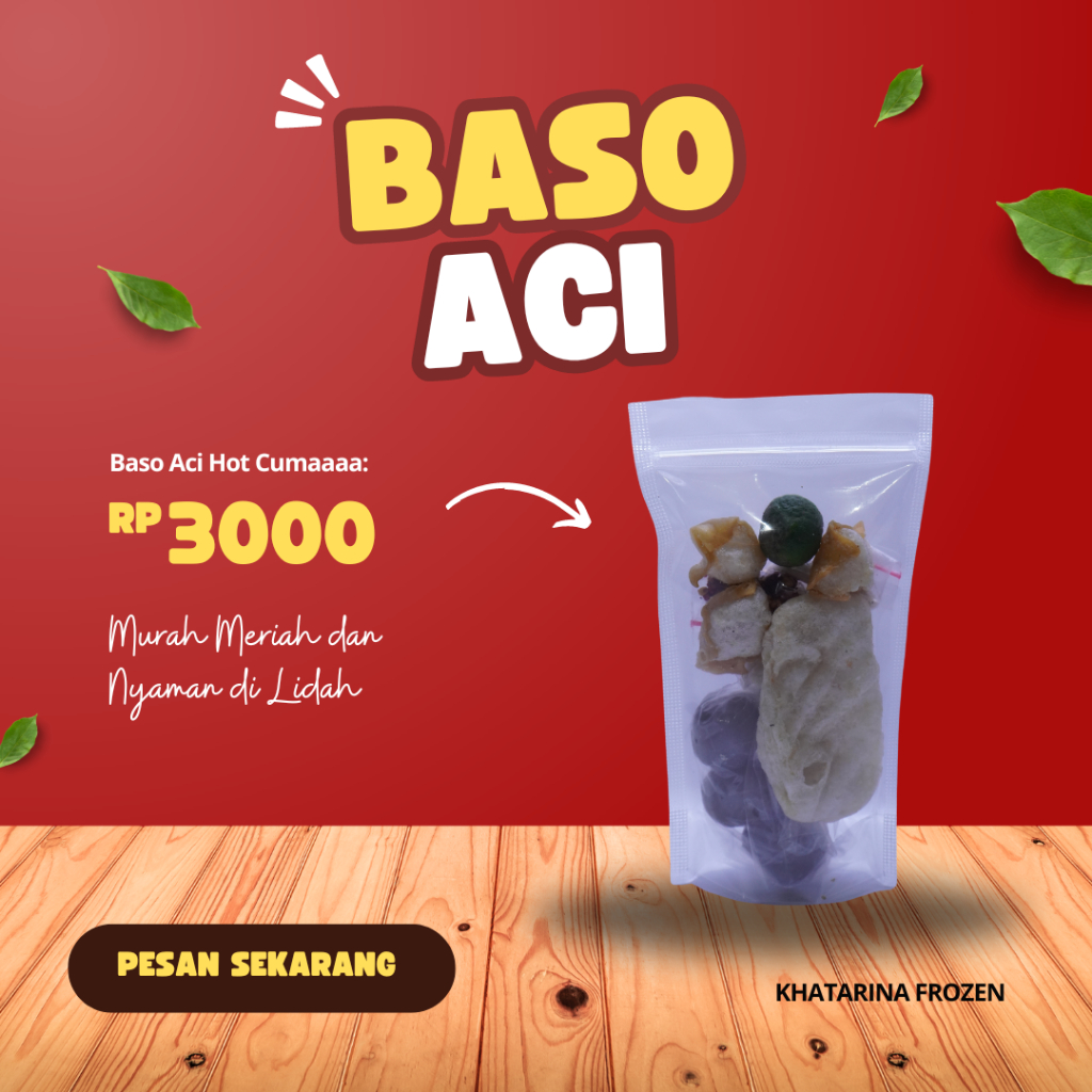 

Baso Aci Hot Instan Homemade / Baci / Boci / Baso Aci Khas Garut