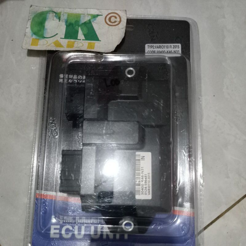 ECU (Engine Control Unit), ECM Honda New Vario 110 FI  PN. 30400 K46 N31